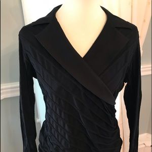 Anne Fontaine black Jersey shirt